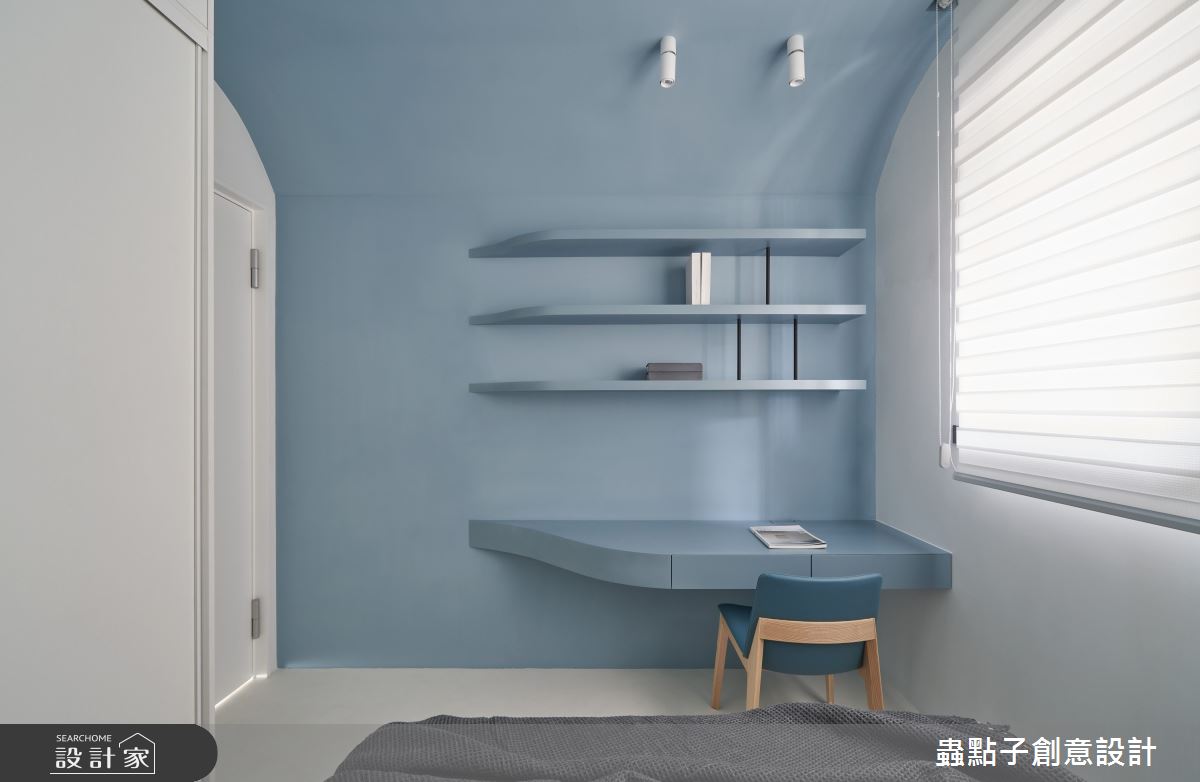 35坪新成屋(5年以下)＿簡約風臥室多功能室案例圖片＿蟲點子創意設計＿蟲點子_94之45