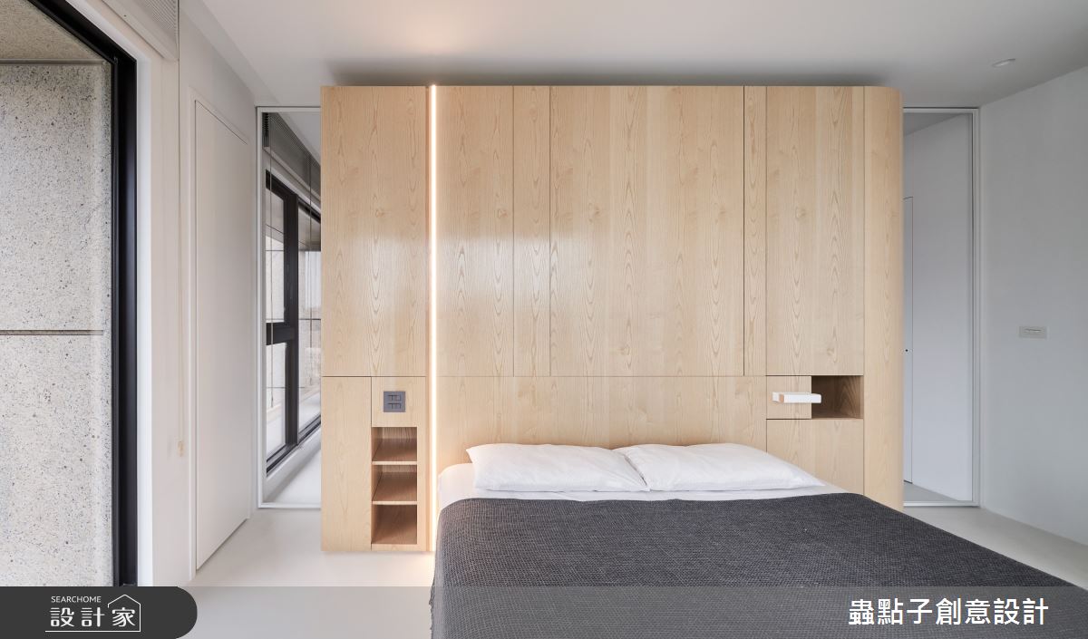 35坪新成屋(5年以下)＿簡約風臥室案例圖片＿蟲點子創意設計＿蟲點子_94之40