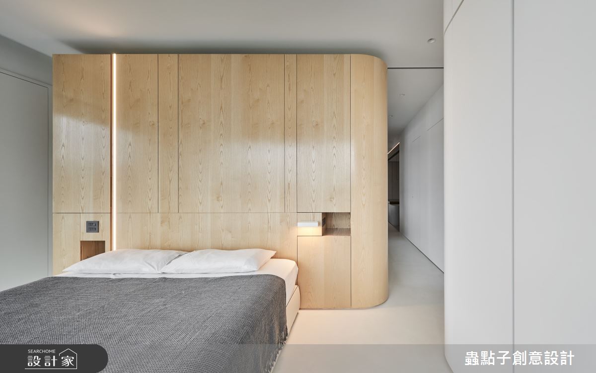 35坪新成屋(5年以下)＿簡約風臥室案例圖片＿蟲點子創意設計＿蟲點子_94之41
