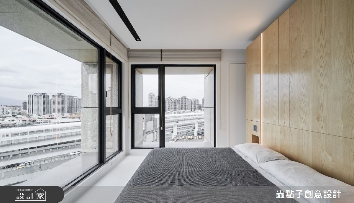 35坪新成屋(5年以下)＿簡約風臥室案例圖片＿蟲點子創意設計＿蟲點子_94之43