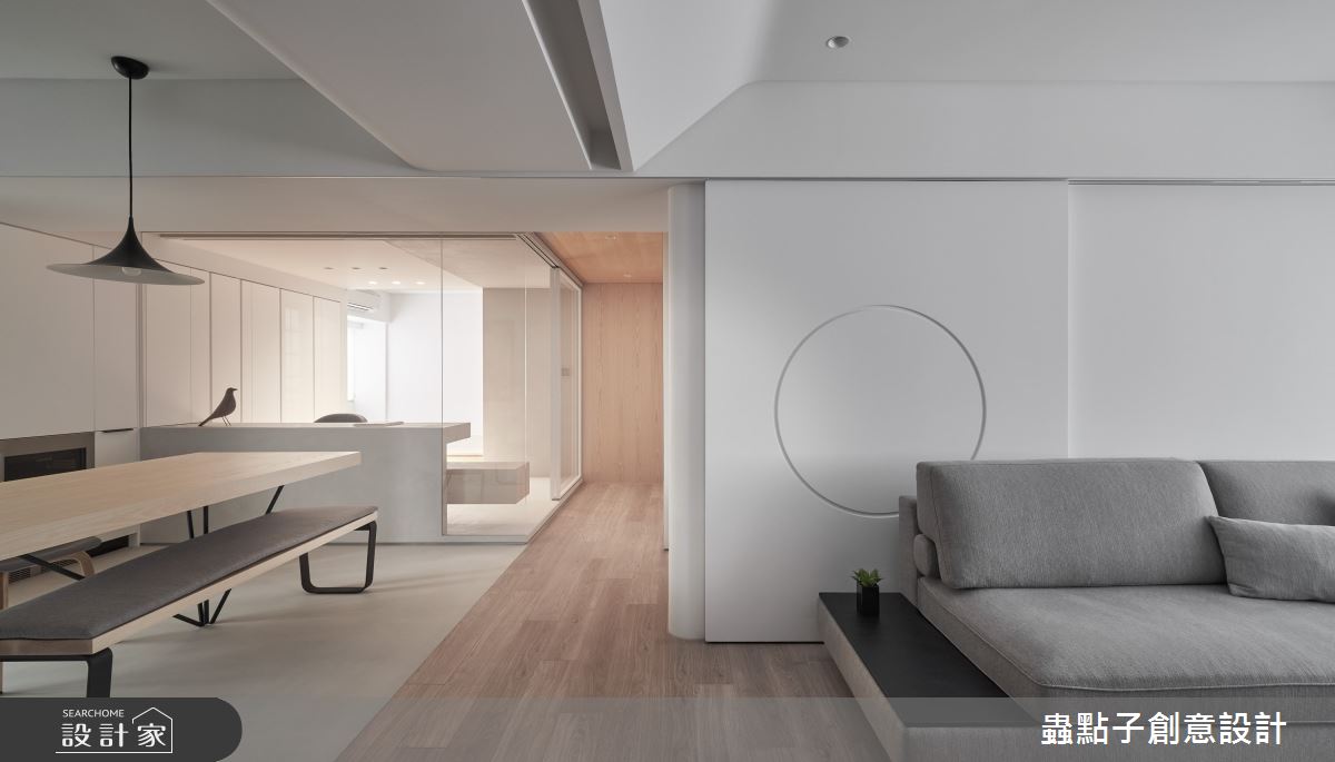 30坪老屋(16~30年)＿簡約風客廳餐廳走廊案例圖片＿蟲點子創意設計＿蟲點子_95之9