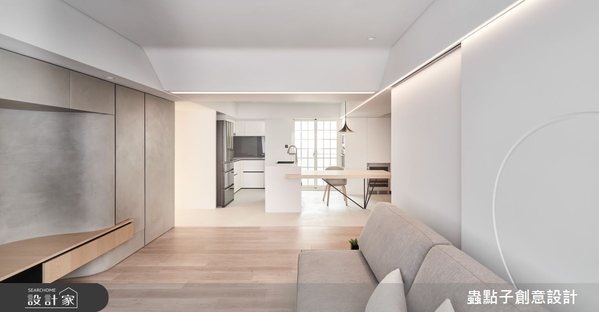 30坪老屋(16~30年)＿簡約風客廳餐廳廚房案例圖片＿蟲點子創意設計＿蟲點子_95之8