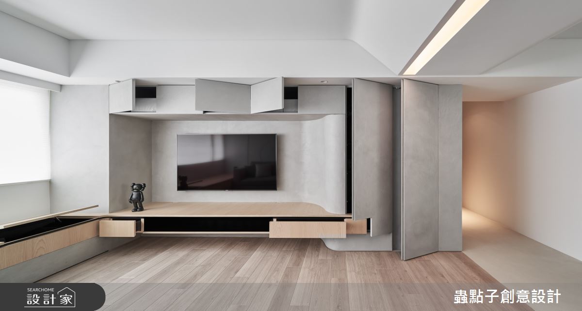 30坪老屋(16~30年)＿簡約風客廳案例圖片＿蟲點子創意設計＿蟲點子_95之5