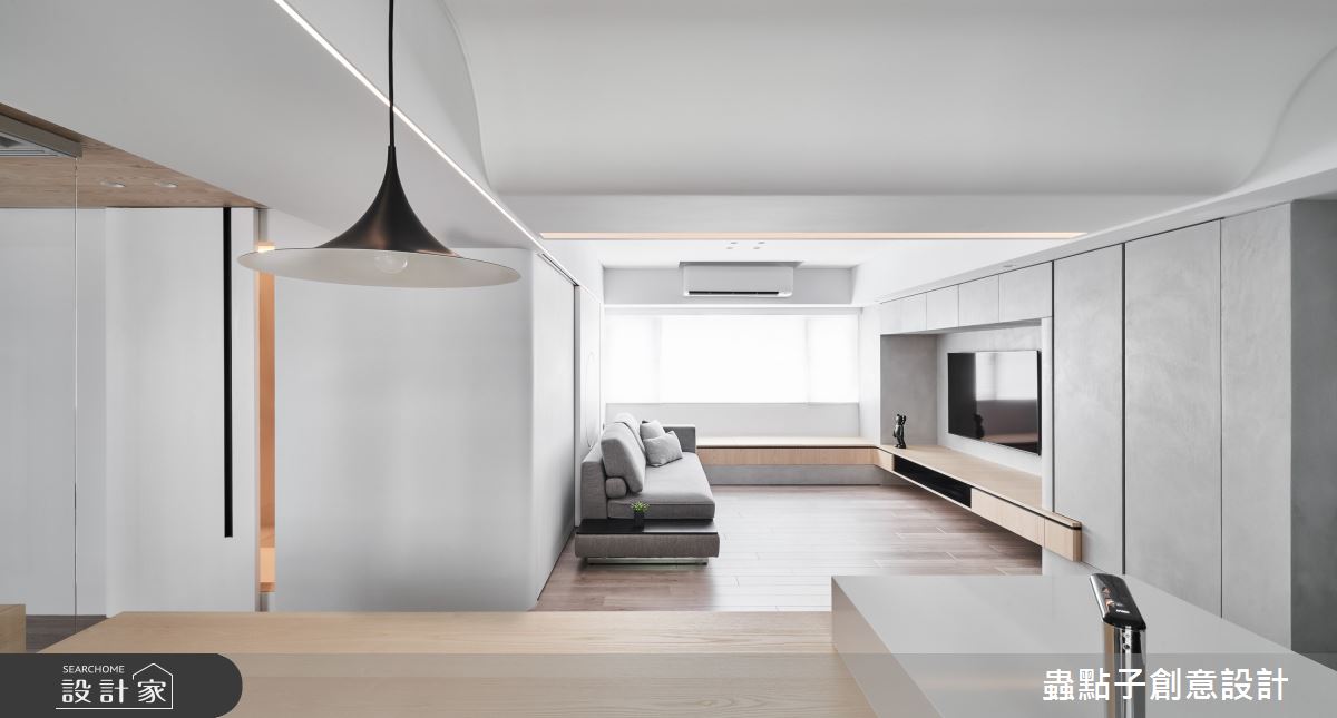 30坪老屋(16~30年)＿簡約風客廳餐廳案例圖片＿蟲點子創意設計＿蟲點子_95之13
