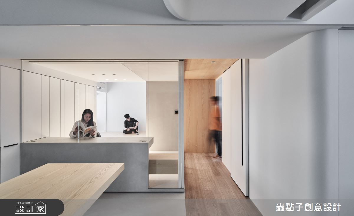 30坪老屋(16~30年)＿簡約風餐廳書房案例圖片＿蟲點子創意設計＿蟲點子_95之17
