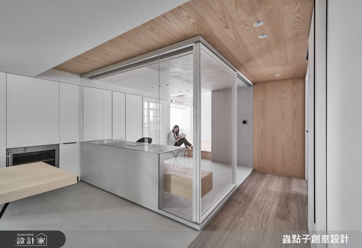 30坪老屋(16~30年)＿簡約風書房案例圖片＿蟲點子創意設計＿蟲點子_95之19
