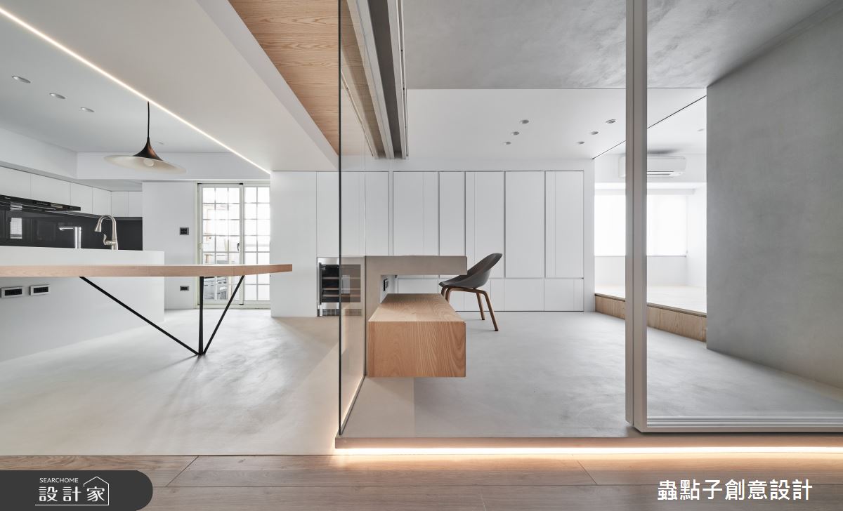 30坪老屋(16~30年)＿簡約風餐廳書房案例圖片＿蟲點子創意設計＿蟲點子_95之14