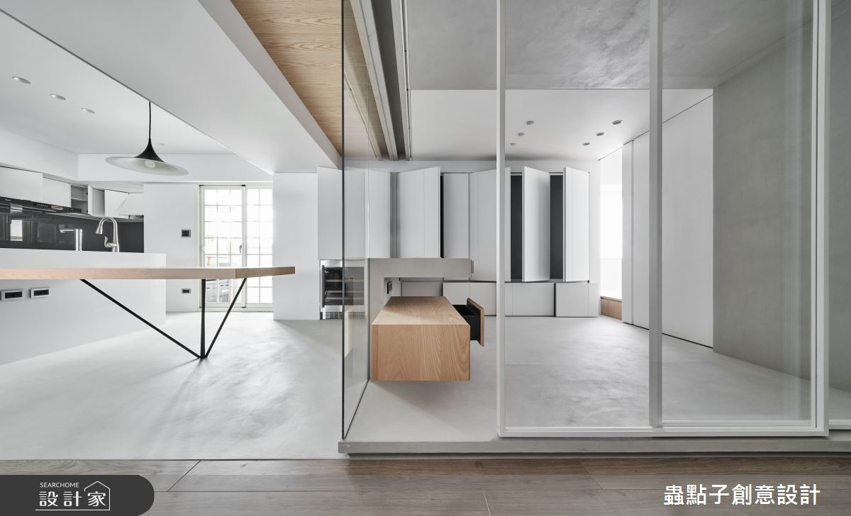 30坪老屋(16~30年)＿簡約風餐廳書房案例圖片＿蟲點子創意設計＿蟲點子_95之15