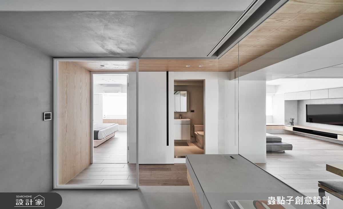 30坪老屋(16~30年)＿簡約風客廳臥室書房浴室案例圖片＿蟲點子創意設計＿蟲點子_95之20