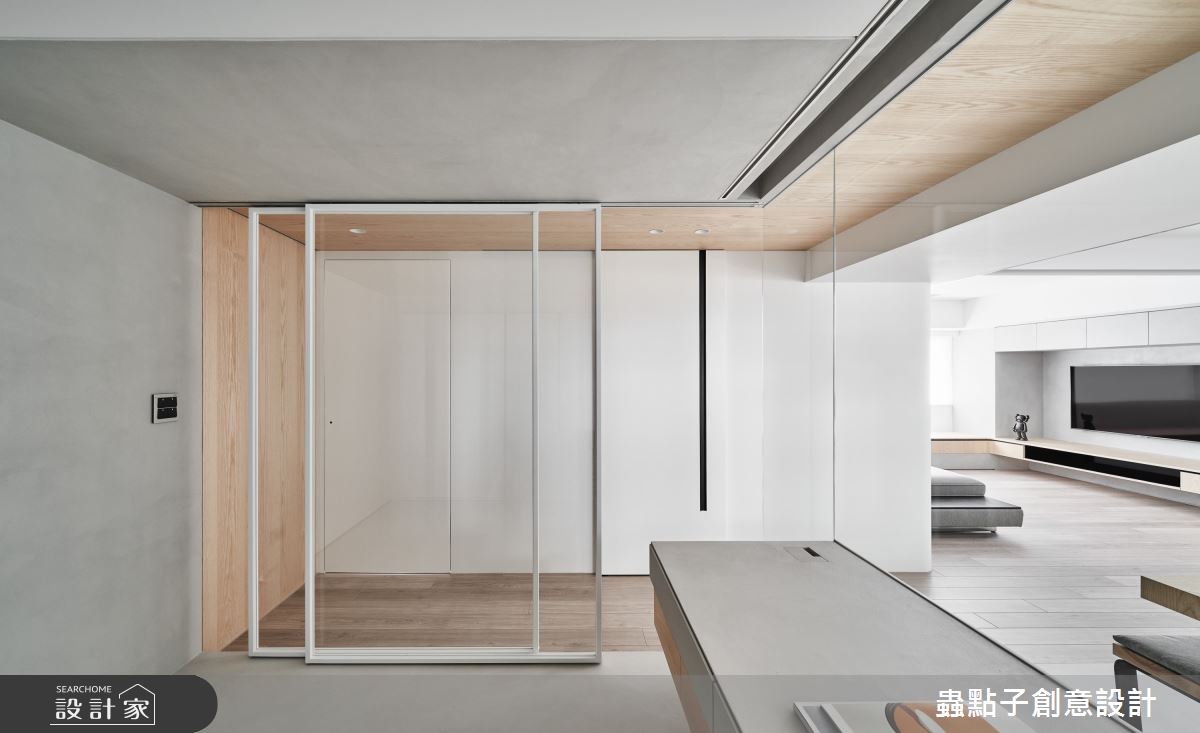 30坪老屋(16~30年)＿簡約風客廳書房案例圖片＿蟲點子創意設計＿蟲點子_95之21