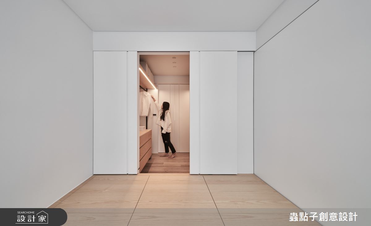 30坪老屋(16~30年)＿簡約風更衣間多功能室案例圖片＿蟲點子創意設計＿蟲點子_95之24