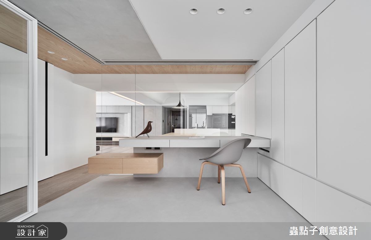 30坪老屋(16~30年)＿簡約風書房案例圖片＿蟲點子創意設計＿蟲點子_95之29