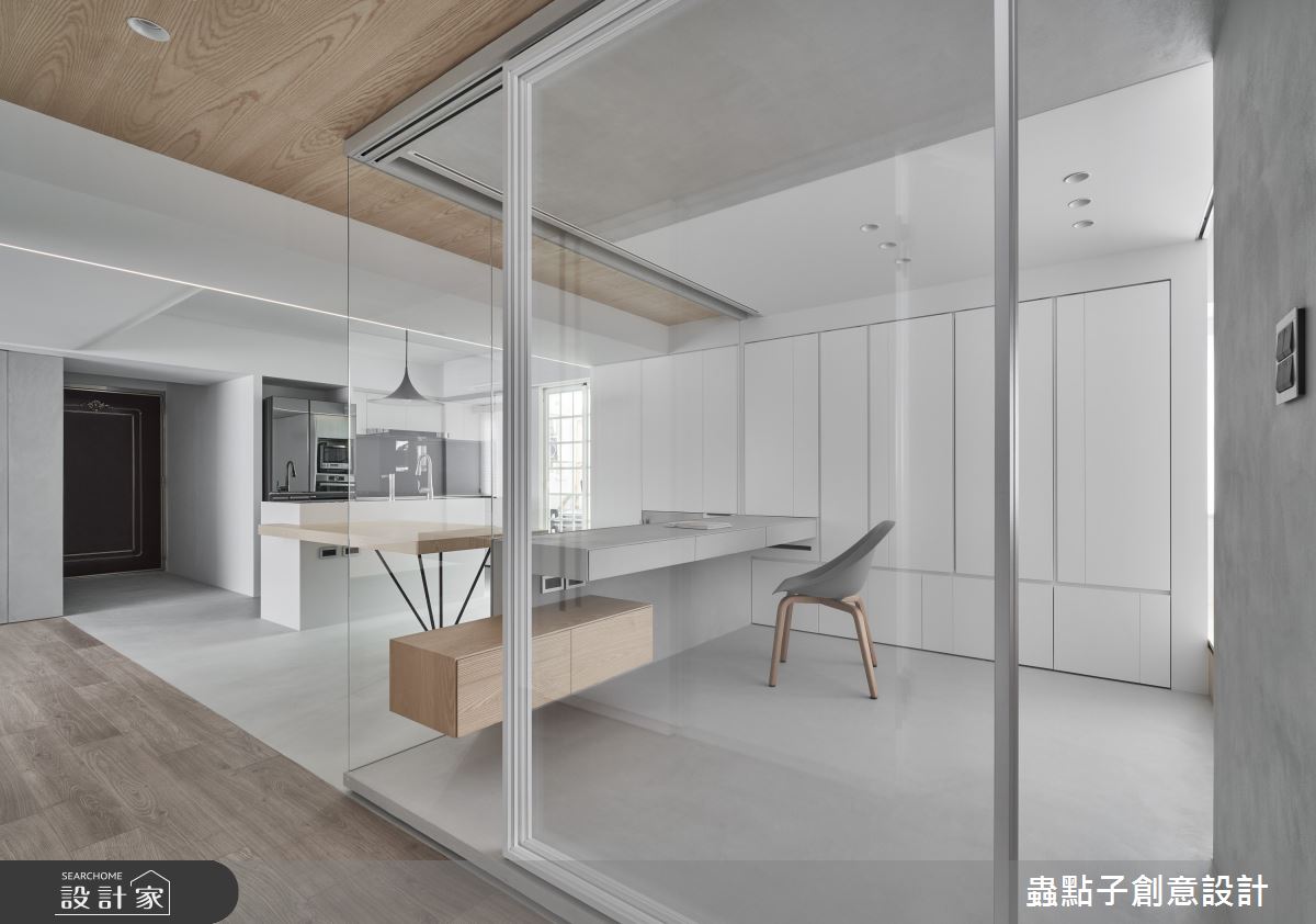 30坪老屋(16~30年)＿簡約風書房案例圖片＿蟲點子創意設計＿蟲點子_95之30