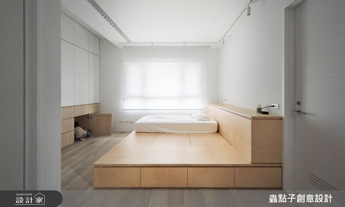 26坪新成屋(5年以下)＿簡約風臥室案例圖片＿蟲點子創意設計＿蟲點子_96之32