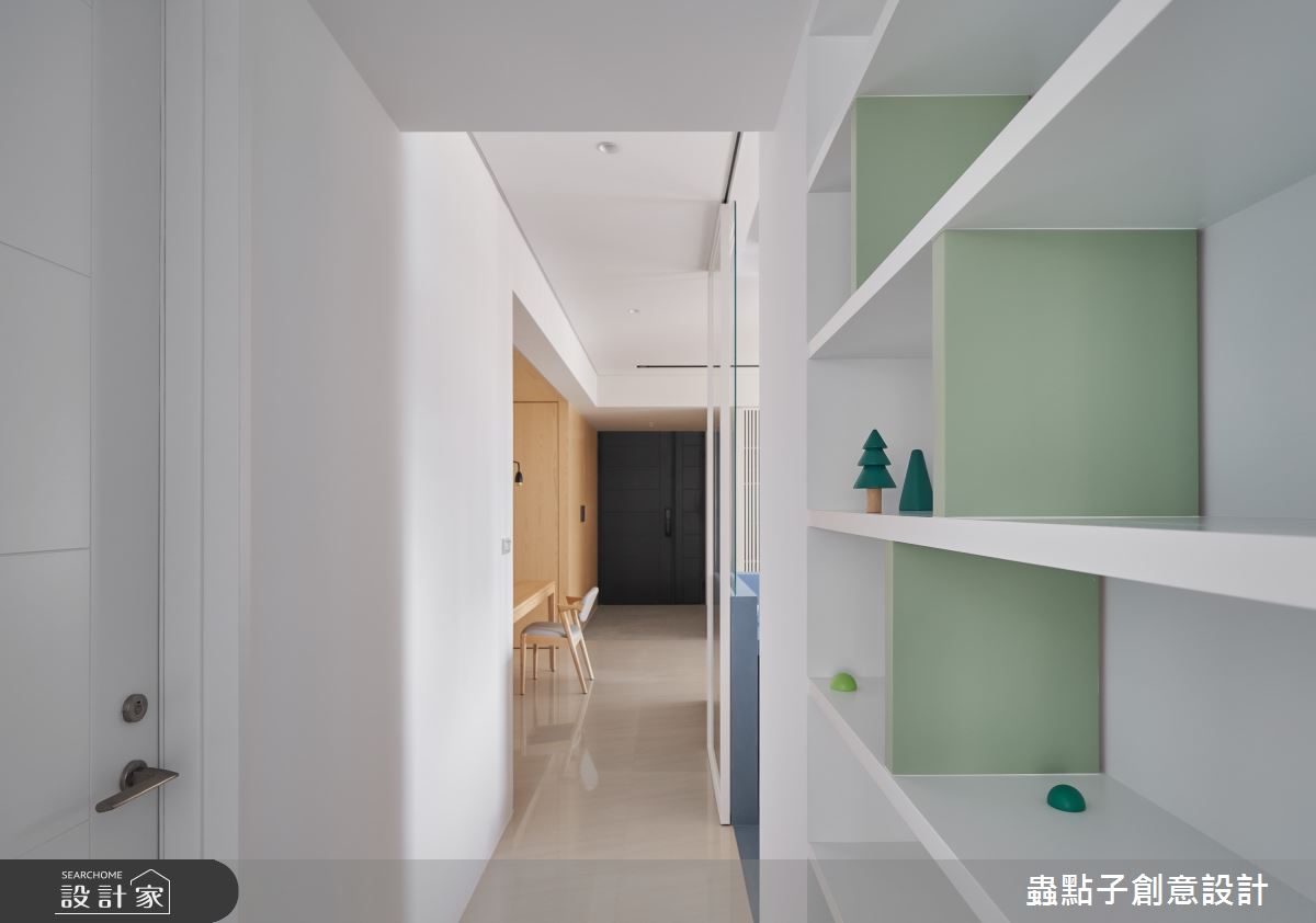 26坪新成屋(5年以下)＿簡約風走廊案例圖片＿蟲點子創意設計＿蟲點子_96之34