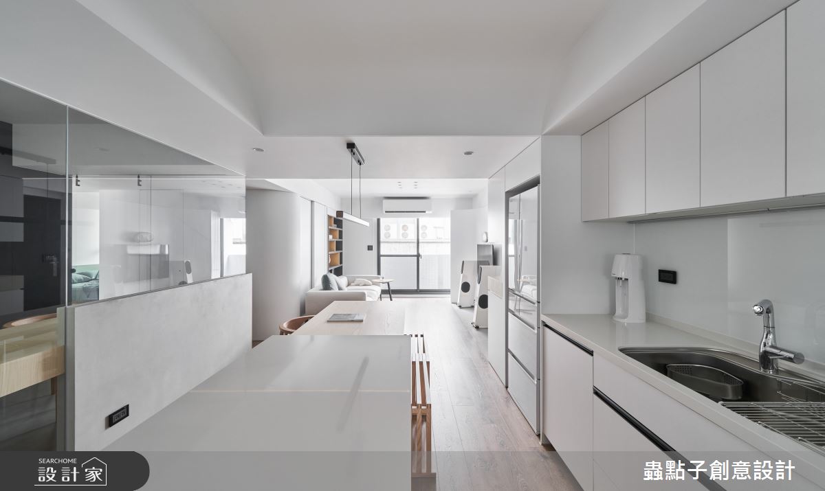 25坪老屋(16~30年)＿簡約風廚房案例圖片＿蟲點子創意設計＿蟲點子_100之11