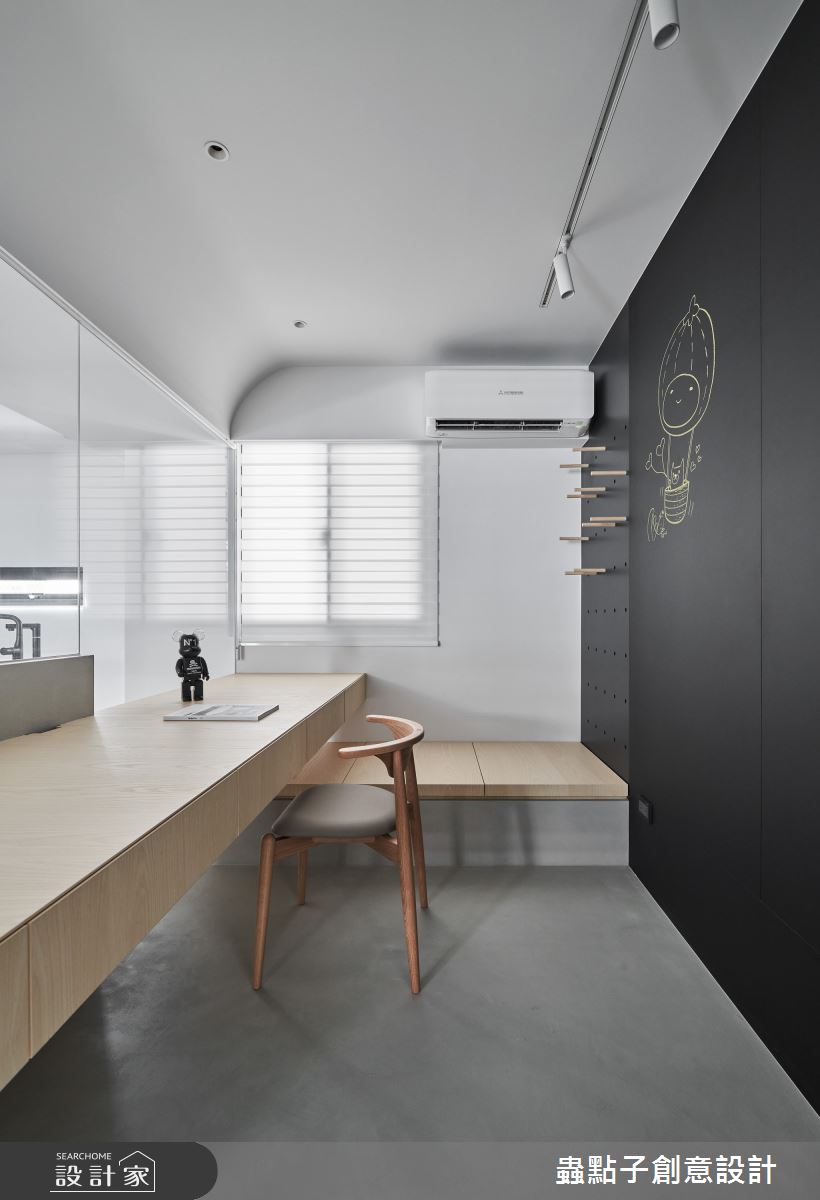 25坪老屋(16~30年)＿簡約風書房案例圖片＿蟲點子創意設計＿蟲點子_100之19