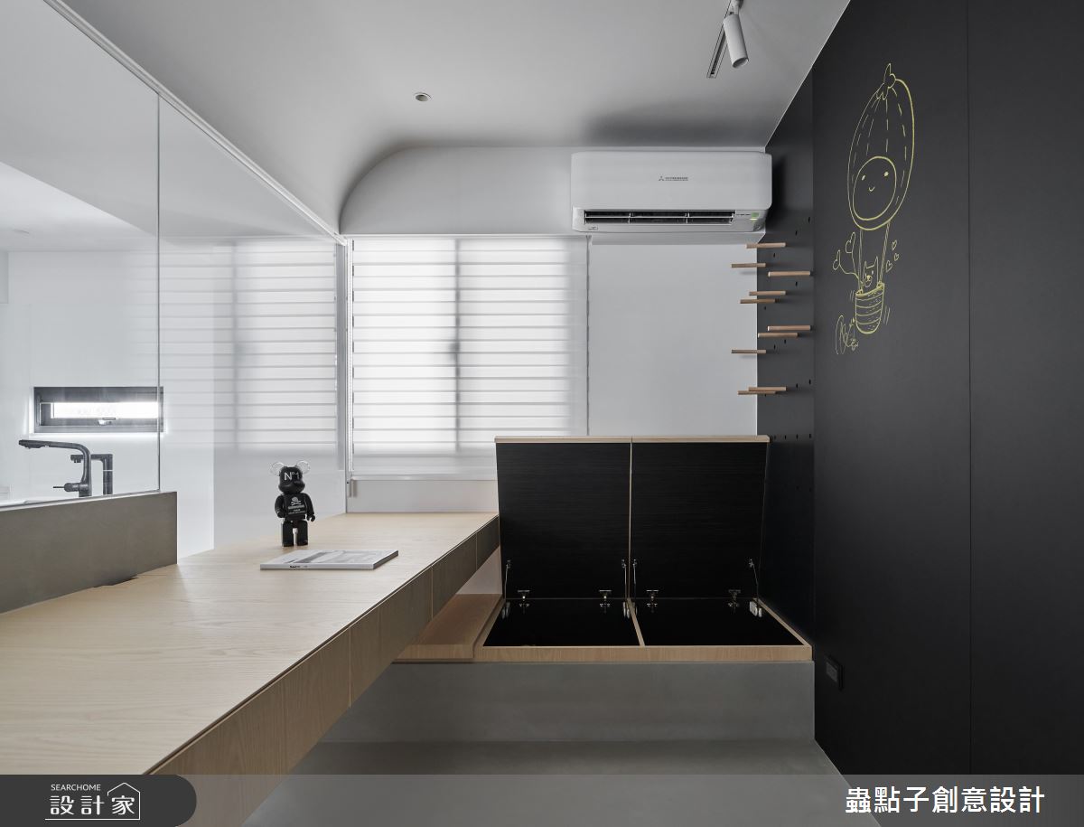 25坪老屋(16~30年)＿簡約風書房案例圖片＿蟲點子創意設計＿蟲點子_100之18