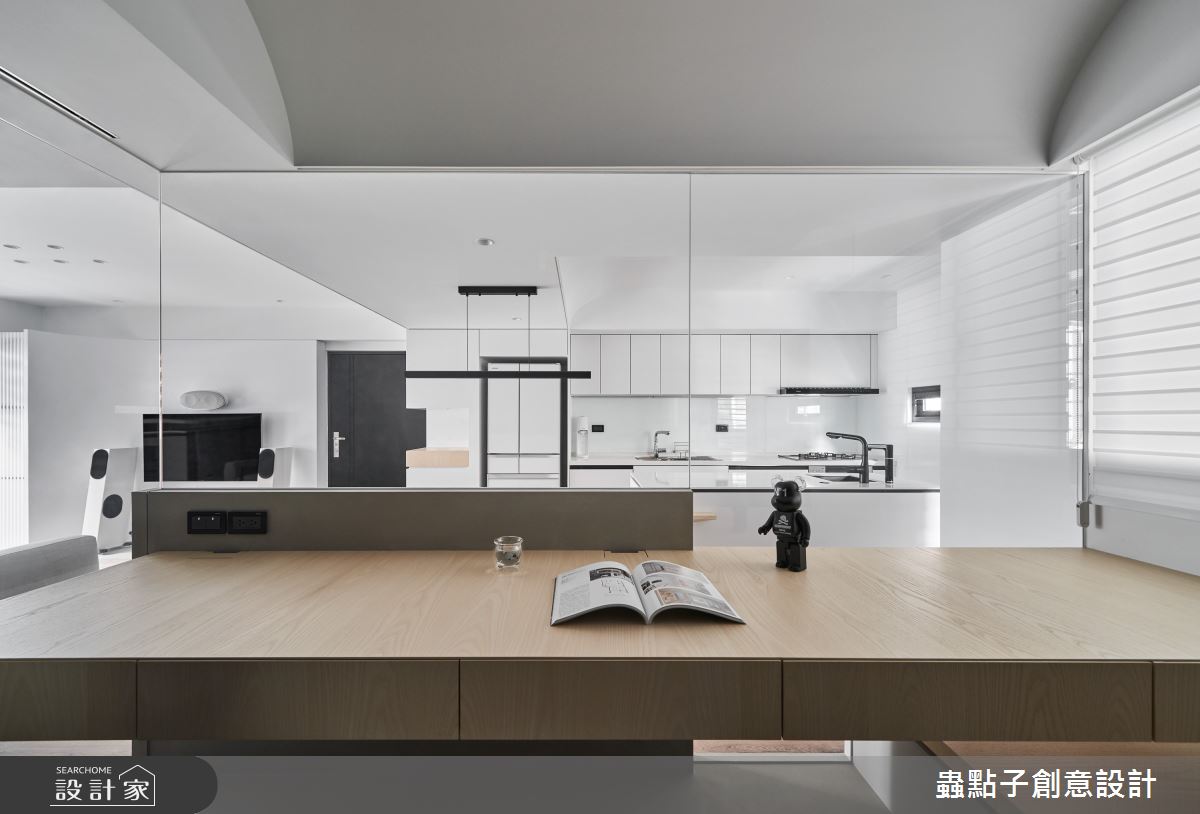 25坪老屋(16~30年)＿簡約風書房案例圖片＿蟲點子創意設計＿蟲點子_100之21