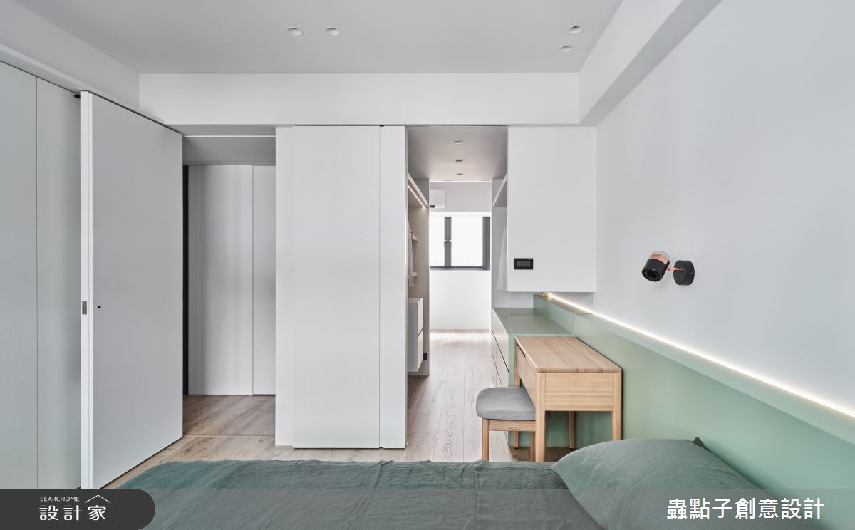 25坪老屋(16~30年)＿簡約風臥室案例圖片＿蟲點子創意設計＿蟲點子_100之24