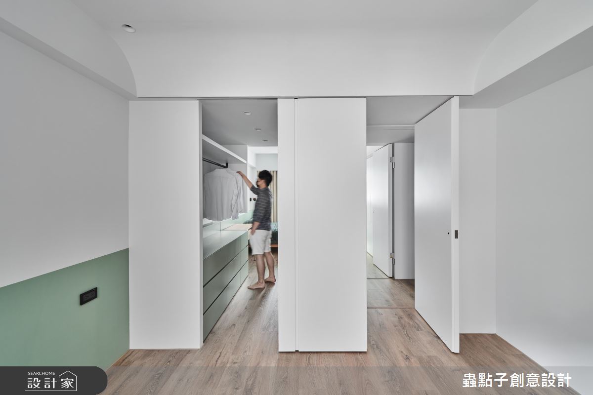 25坪老屋(16~30年)＿簡約風臥室案例圖片＿蟲點子創意設計＿蟲點子_100之29
