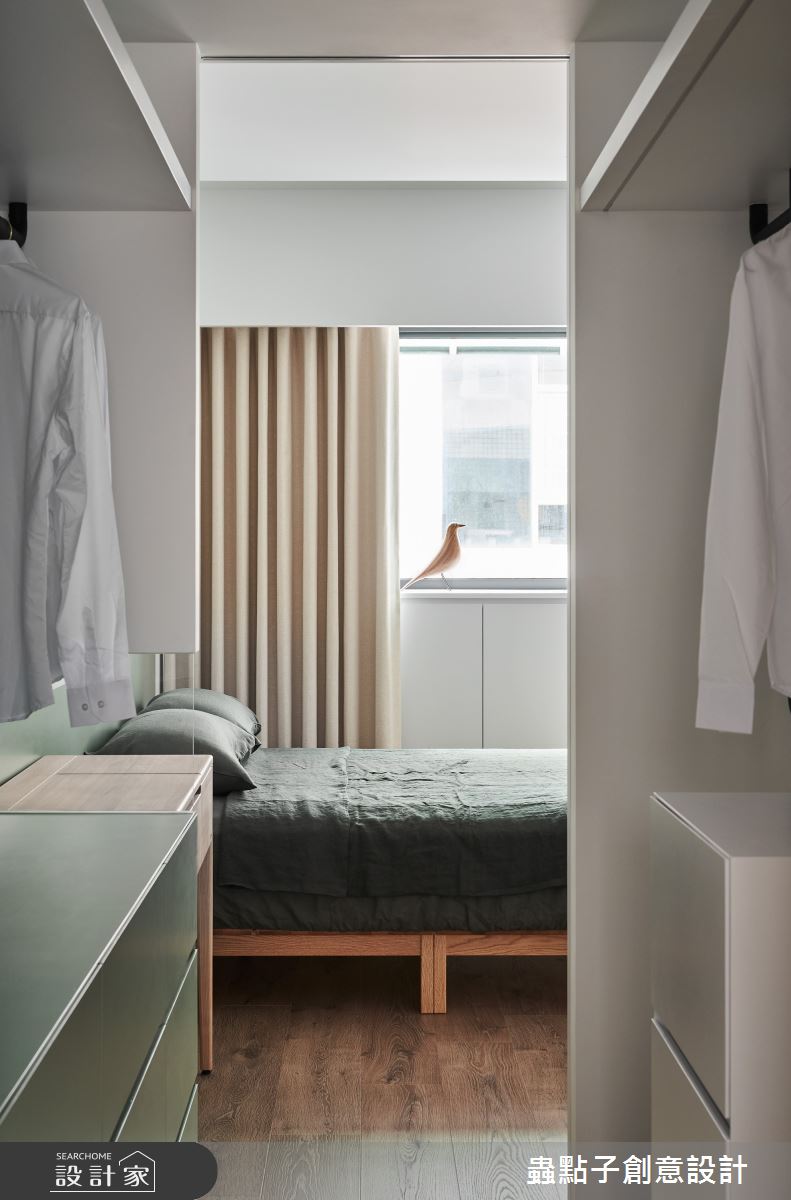 25坪老屋(16~30年)＿簡約風臥室案例圖片＿蟲點子創意設計＿蟲點子_100之30