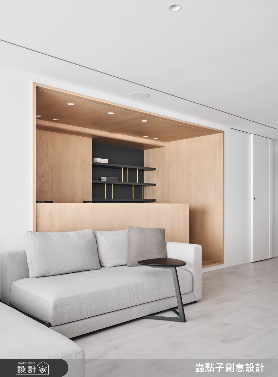 31坪老屋(16~30年)＿簡約風客廳案例圖片＿蟲點子創意設計＿蟲點子_102之24