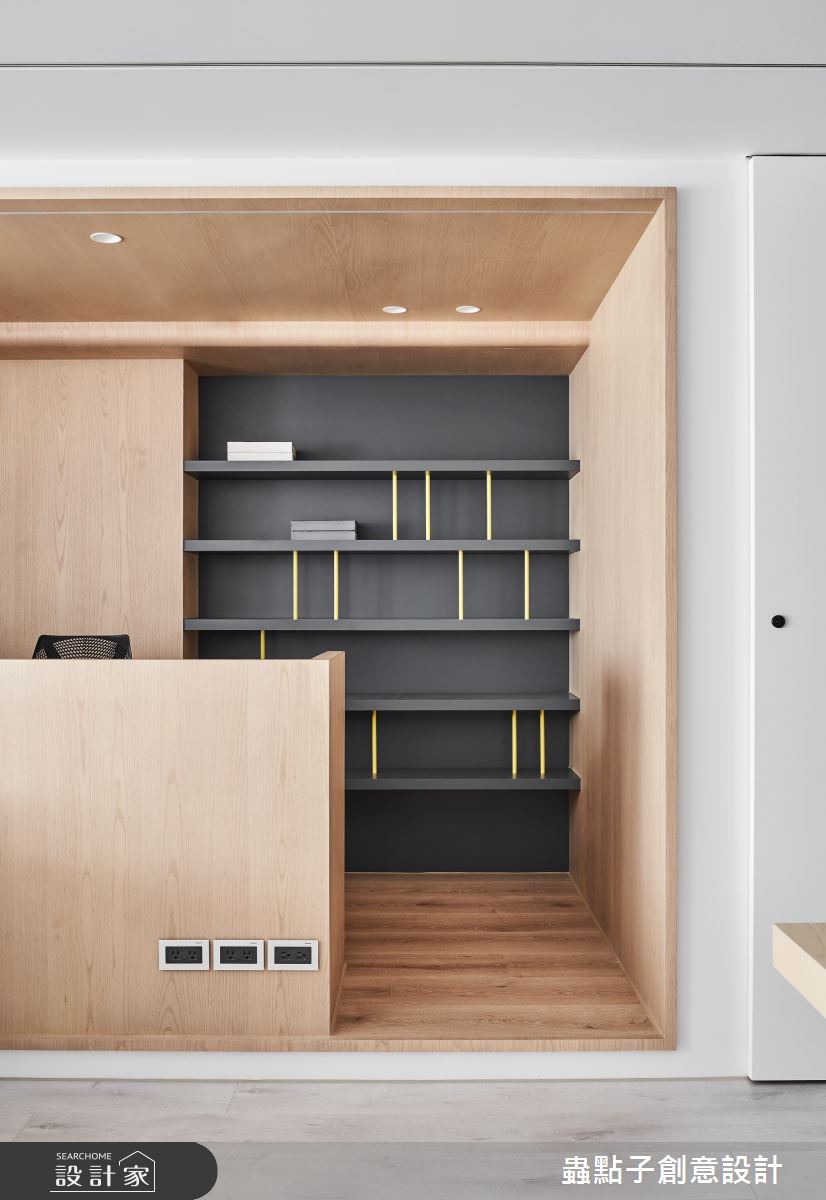 31坪老屋(16~30年)＿簡約風書房案例圖片＿蟲點子創意設計＿蟲點子_102之25