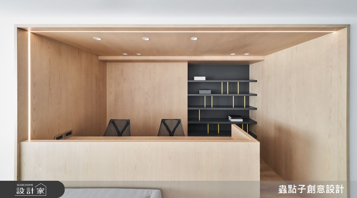 31坪老屋(16~30年)＿簡約風書房案例圖片＿蟲點子創意設計＿蟲點子_102之28