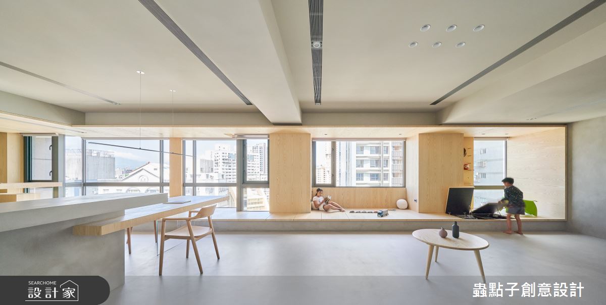 42坪老屋(16~30年)＿簡約風客廳餐廳案例圖片＿蟲點子創意設計＿蟲點子_103之8