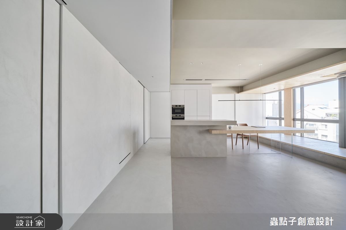 42坪老屋(16~30年)＿簡約風客廳餐廳案例圖片＿蟲點子創意設計＿蟲點子_103之3