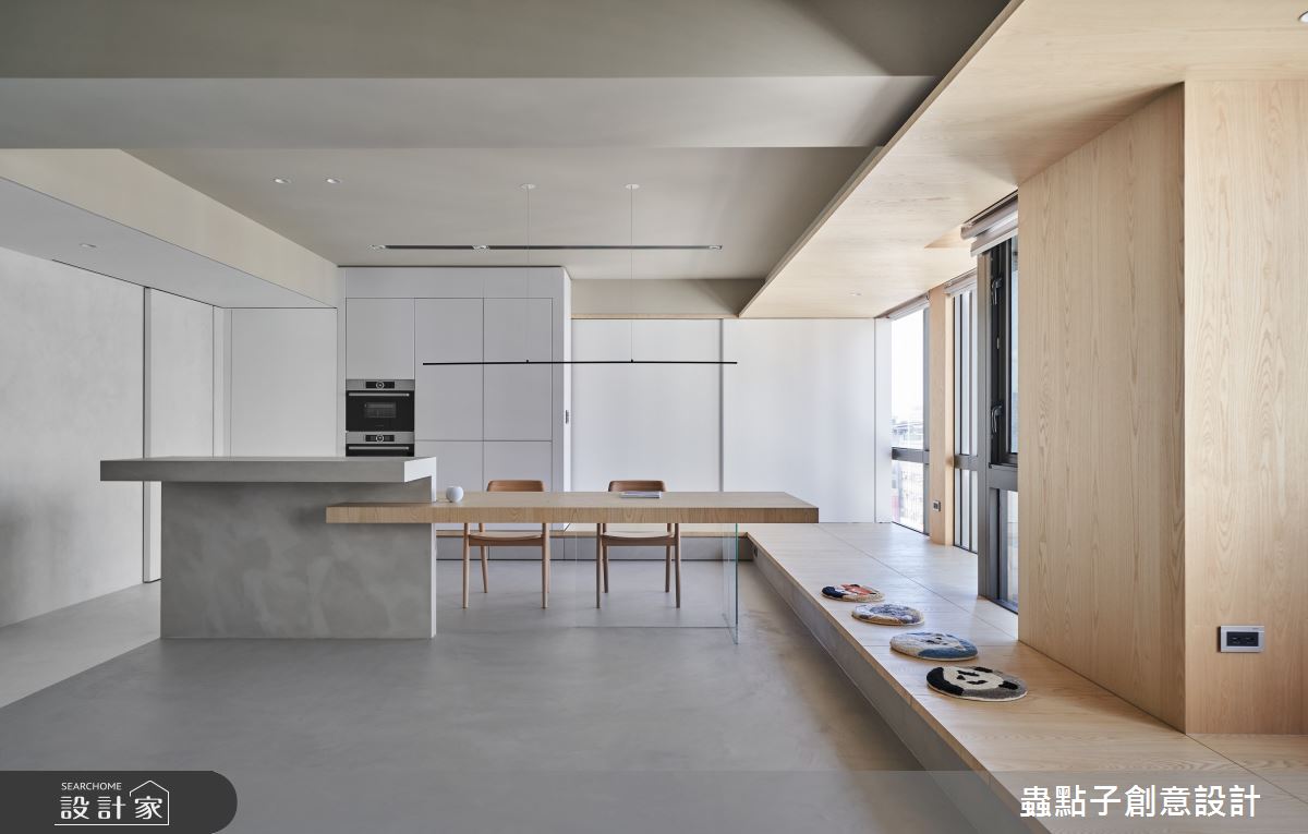 42坪老屋(16~30年)＿簡約風客廳餐廳案例圖片＿蟲點子創意設計＿蟲點子_103之16