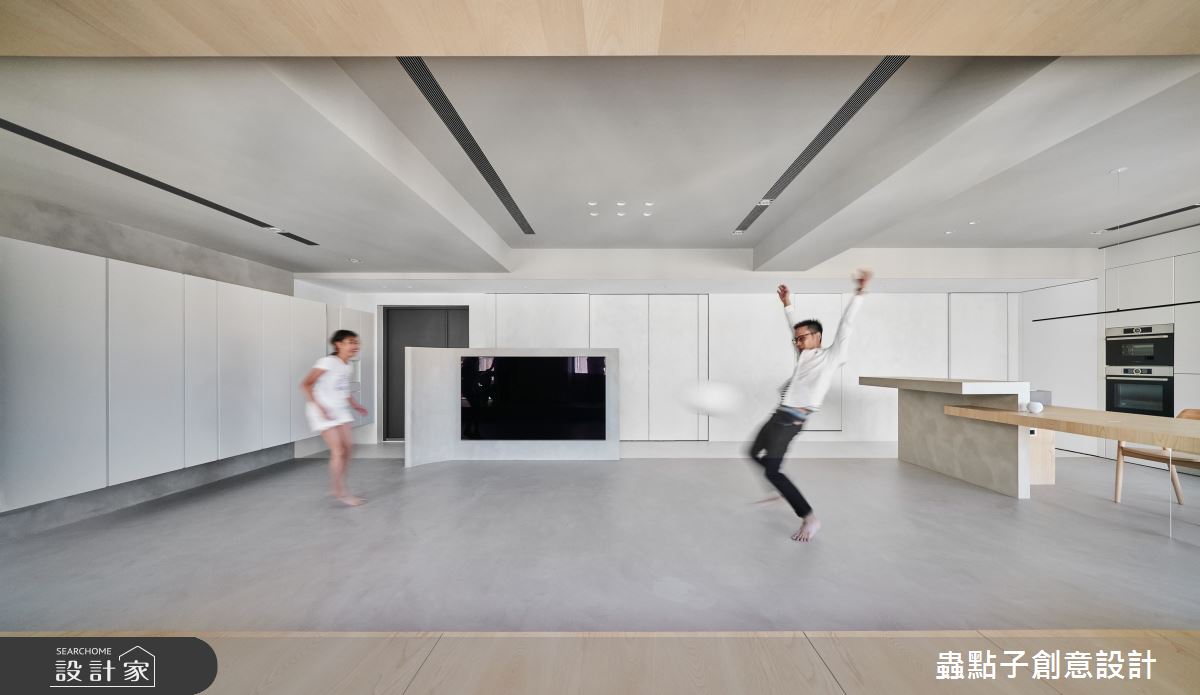 42坪老屋(16~30年)＿簡約風客廳餐廳案例圖片＿蟲點子創意設計＿蟲點子_103之11