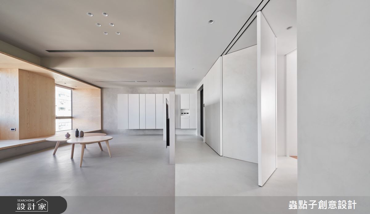 42坪老屋(16~30年)＿簡約風客廳案例圖片＿蟲點子創意設計＿蟲點子_103之21