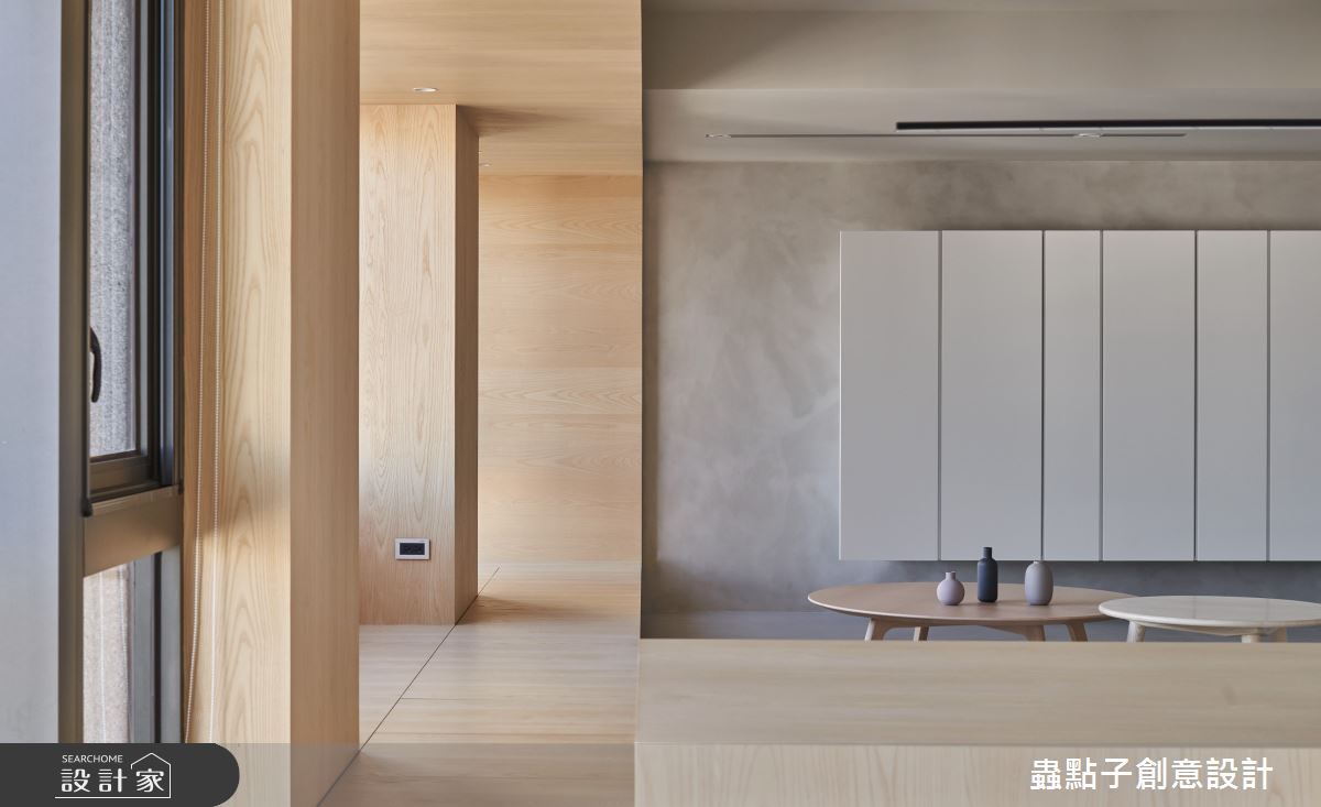 42坪老屋(16~30年)＿簡約風客廳案例圖片＿蟲點子創意設計＿蟲點子_103之25