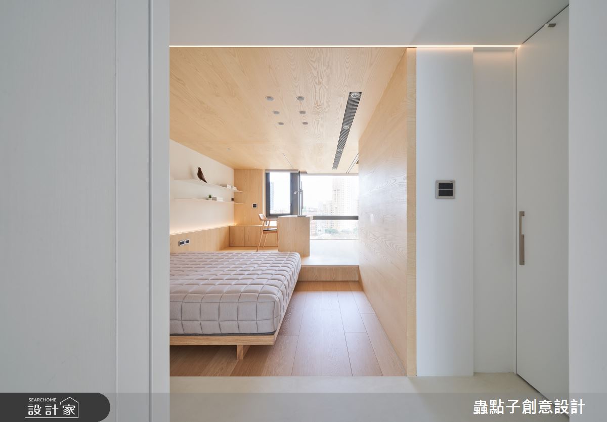 42坪老屋(16~30年)＿簡約風臥室案例圖片＿蟲點子創意設計＿蟲點子_103之31