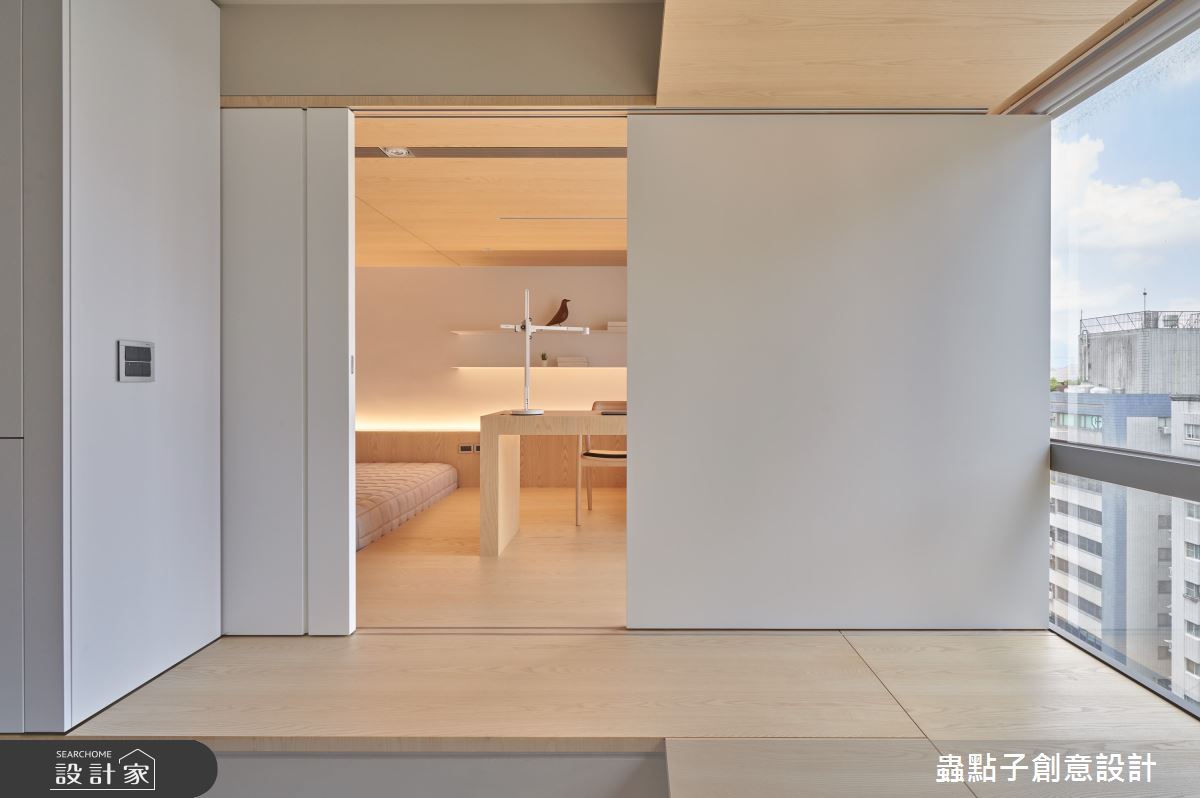 42坪老屋(16~30年)＿簡約風臥室書房案例圖片＿蟲點子創意設計＿蟲點子_103之29