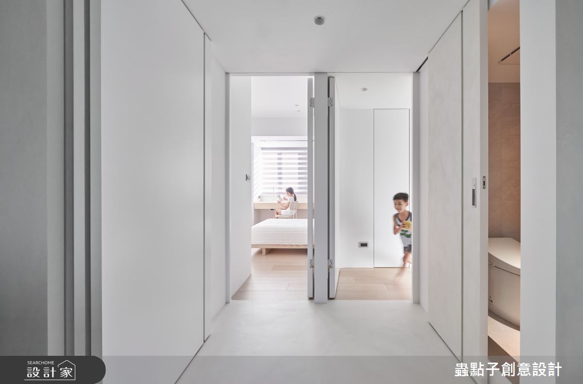 42坪老屋(16~30年)＿簡約風走廊案例圖片＿蟲點子創意設計＿蟲點子_103之32