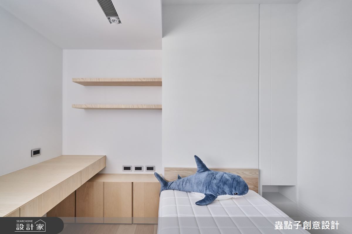 42坪老屋(16~30年)＿簡約風兒童房兒童房案例圖片＿蟲點子創意設計＿蟲點子_103之38