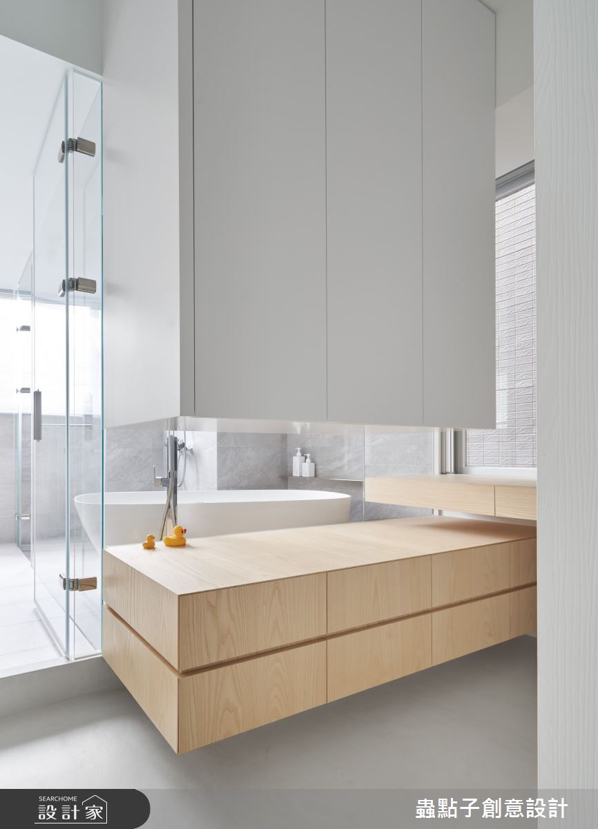 42坪老屋(16~30年)＿簡約風浴室案例圖片＿蟲點子創意設計＿蟲點子_103之41