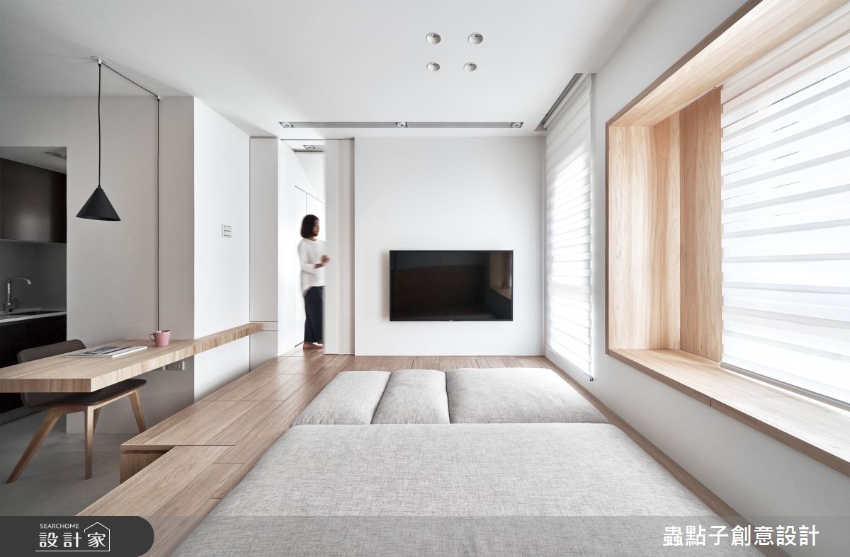 8坪老屋(16~30年)＿簡約風客廳餐廳案例圖片＿蟲點子創意設計＿蟲點子_104之15