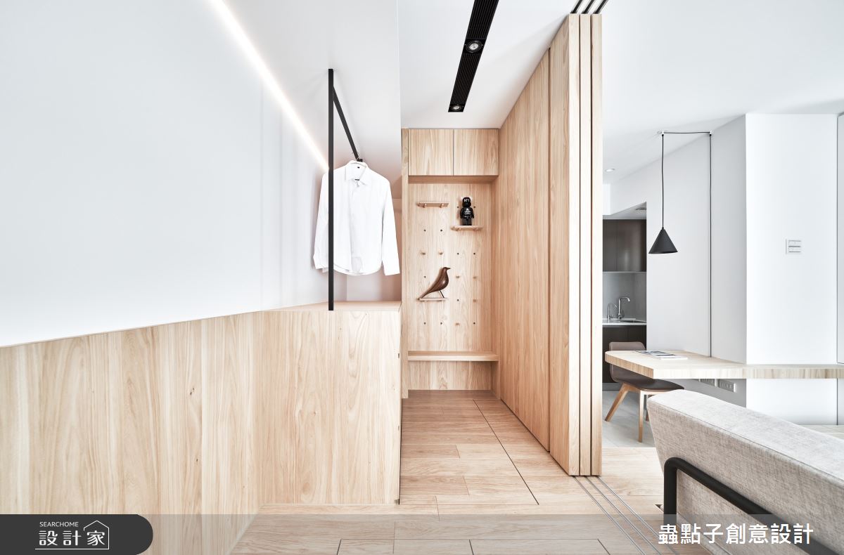 8坪老屋(16~30年)＿簡約風餐廳更衣間案例圖片＿蟲點子創意設計＿蟲點子_104之29