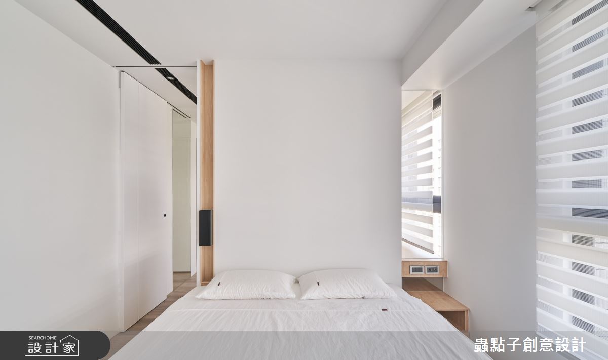 32坪新成屋(5年以下)＿簡約風臥室案例圖片＿蟲點子創意設計＿蟲點子_106之26