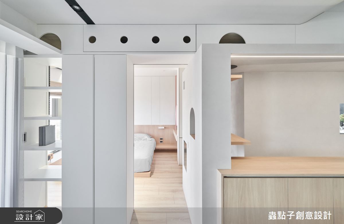 39坪新成屋(5年以下)＿簡約風客廳臥室寵物案例圖片＿蟲點子創意設計＿蟲點子_107之26