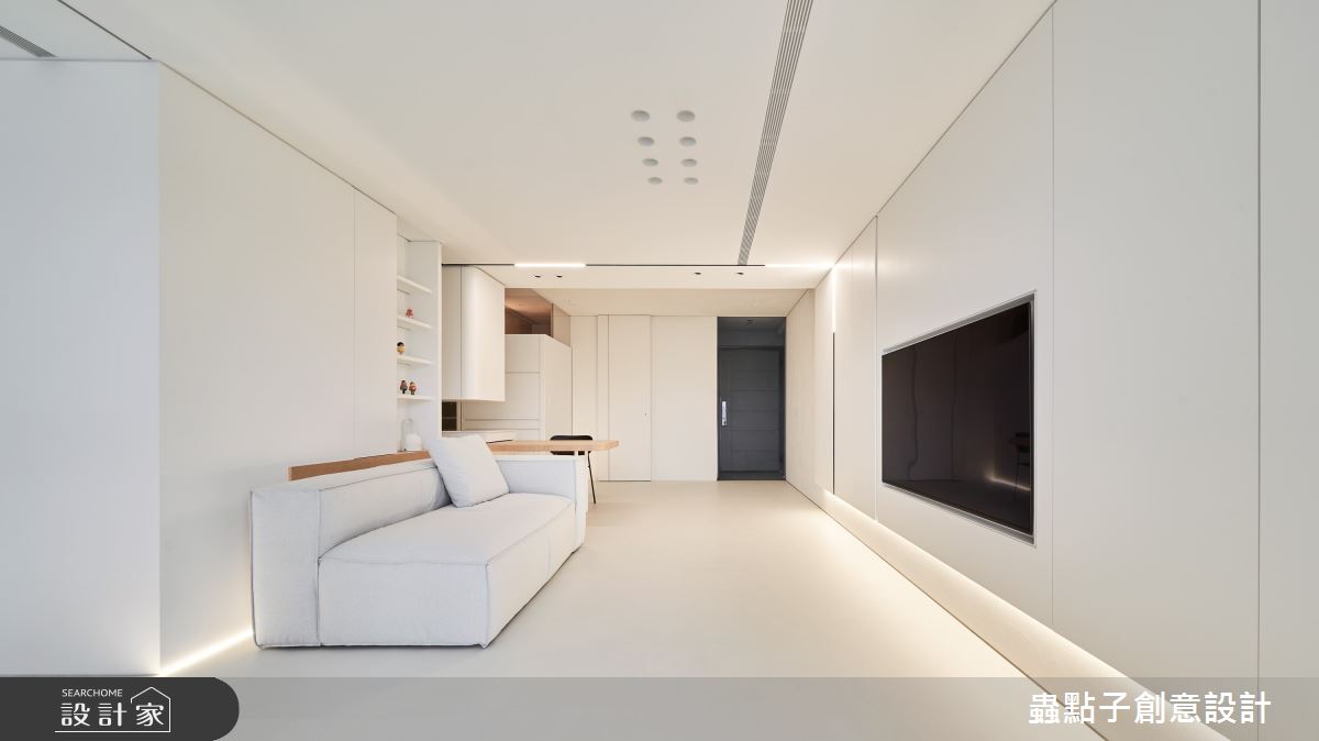 21坪新成屋(5年以下)＿北歐風玄關客廳餐廳案例圖片＿蟲點子創意設計＿蟲點子_108之4