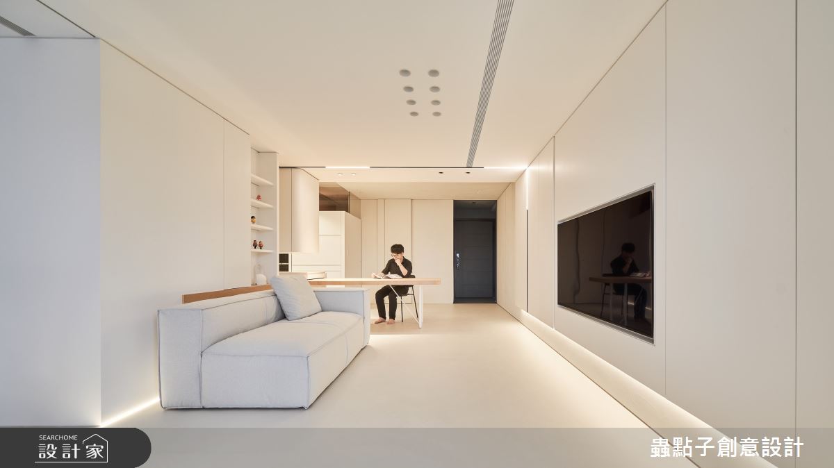 21坪新成屋(5年以下)＿北歐風玄關客廳餐廳案例圖片＿蟲點子創意設計＿蟲點子_108之5