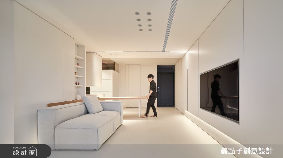21坪新成屋(5年以下)＿北歐風玄關客廳餐廳案例圖片＿蟲點子創意設計＿蟲點子_108之6