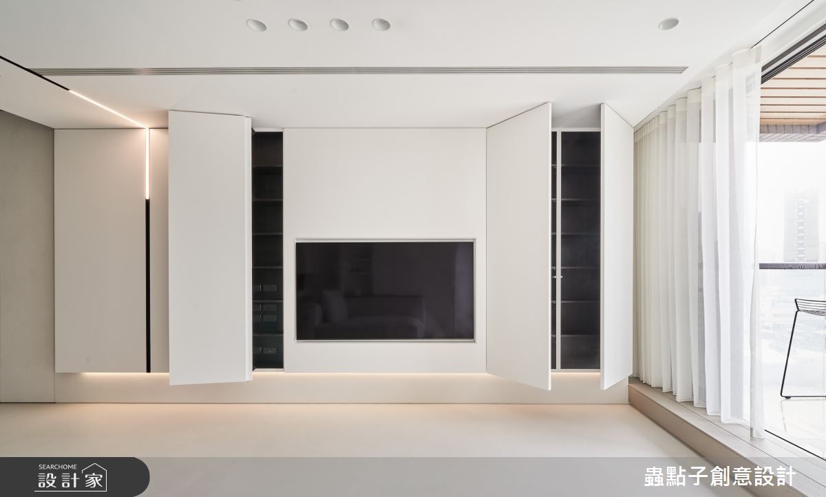 21坪新成屋(5年以下)＿北歐風客廳案例圖片＿蟲點子創意設計＿蟲點子_108之12