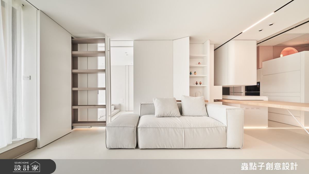 21坪新成屋(5年以下)＿北歐風客廳餐廳案例圖片＿蟲點子創意設計＿蟲點子_108之13