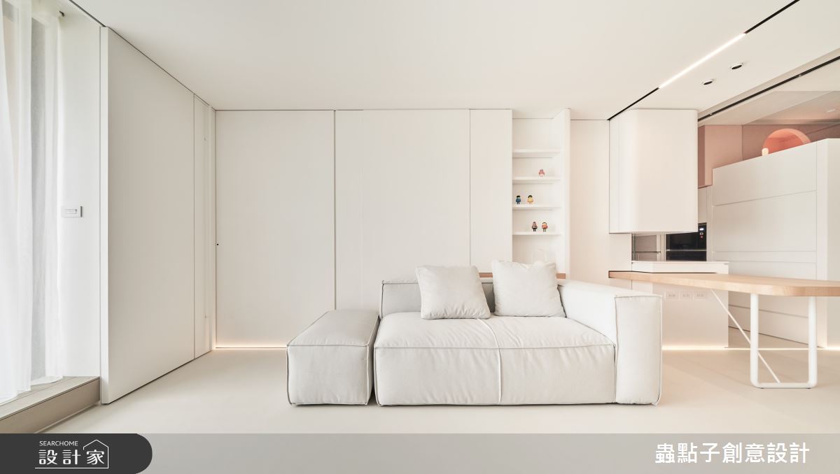 21坪新成屋(5年以下)＿北歐風客廳餐廳案例圖片＿蟲點子創意設計＿蟲點子_108之15